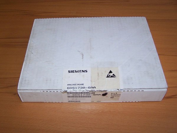 Siemens Analogeingabe 6DS1730-8AA !!!Neu!!!