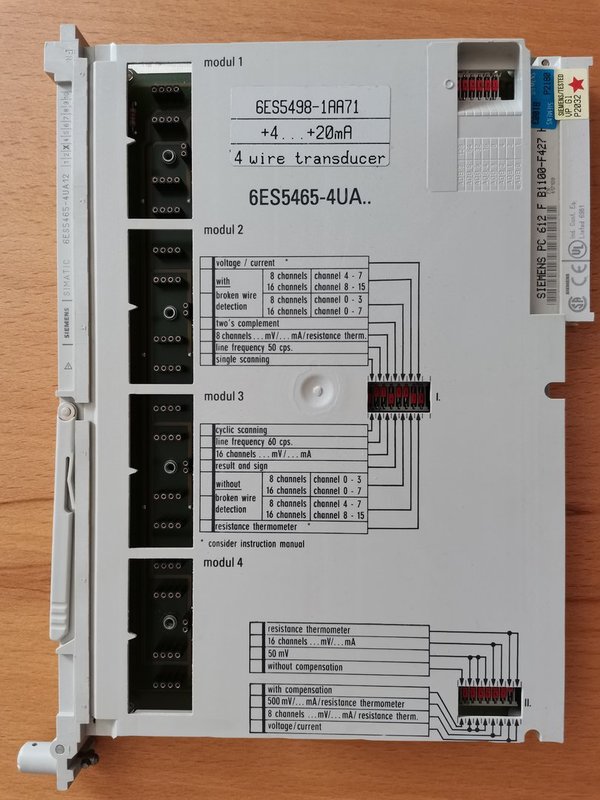 Siemens Simatic S5 465-4UA12 / gebraucht