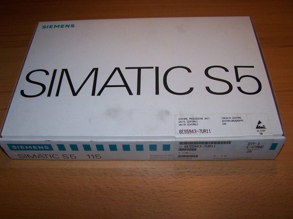 Siemens Simatic S5 6ES5943-7UA11 / Versiegelt