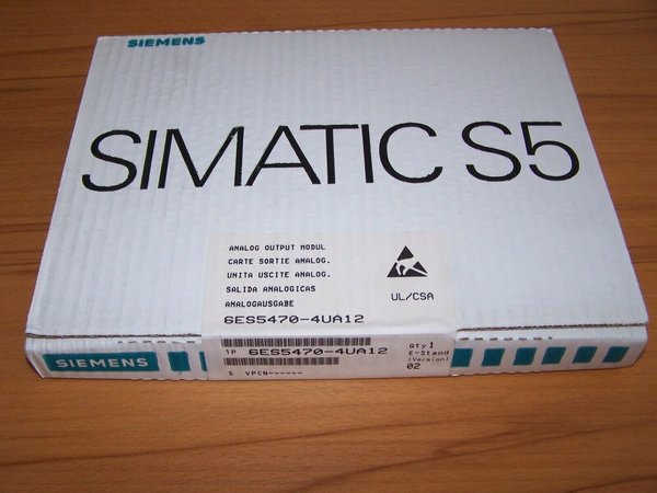 Siemens Simatic S5 6ES5470-4UA12 / Versiegelt