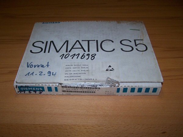 Siemens Simatic S5 6ES5475-3AA11 !!!Neu!!!