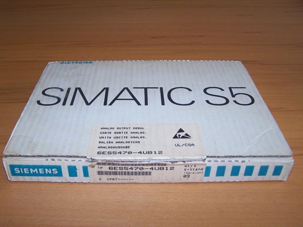 Siemens Simatic S5 6ES5470-4UB12 !!!Neu!!!