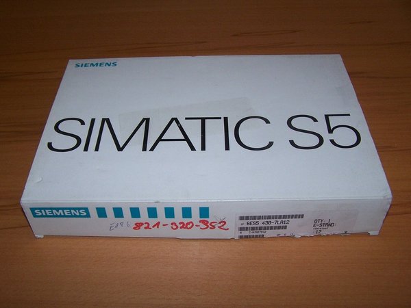 Siemens Simatic S5 6ES5430-7LA12 !!!Neu!!!