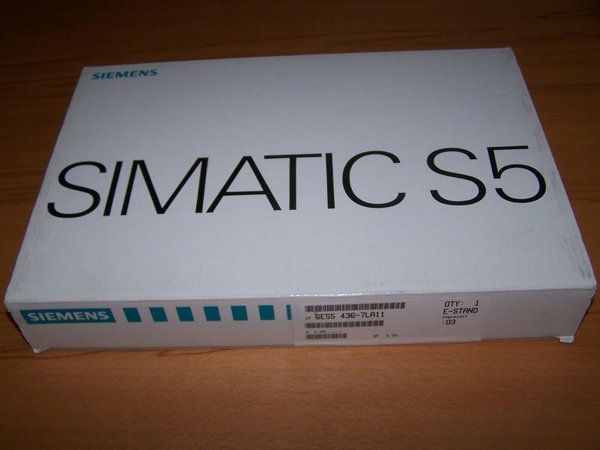 Siemens Simatic S5 6ES5436-7LA11 / Versiegelt