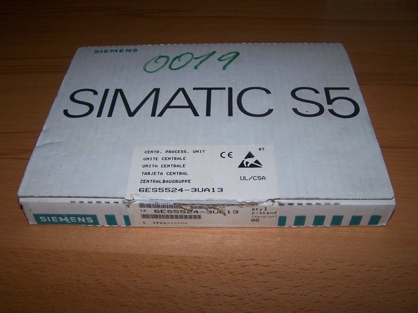 Siemens Simatic S5 6ES5524-3UA13 !!!Neu!!!
