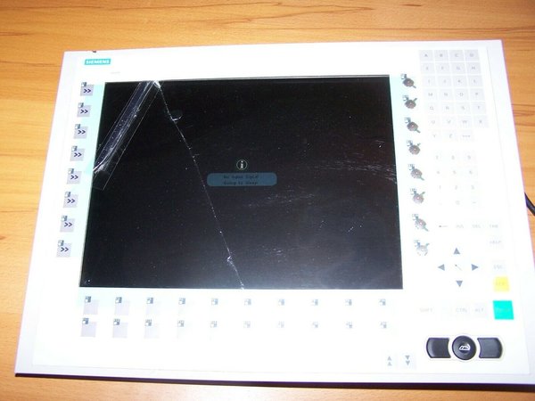 Siemens 6AV8100-1BC00-1AA1 PANEL LCD MONITOR !!!Glasbruch!!!
