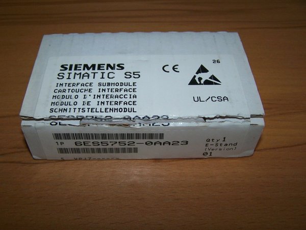 Siemens Simatic S5 6ES5752-0AA23 !!!Neu!!!