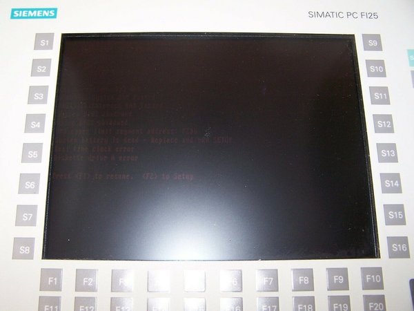 Siemens Simatic PC FI 25 19" Display 6ES7642-2AB00 !!!gebraucht!!!