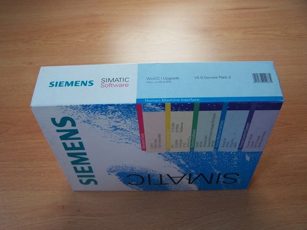 Siemens Simatic S7 6AV6381-1AA05-0CX4 Win CC / Upgrade V5.0 Service Pack 2 !!!Versiegelt!!!