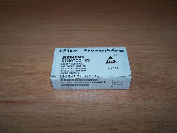Siemens Simatic S5 6ES5376-1AA21 !!!Neu!!!