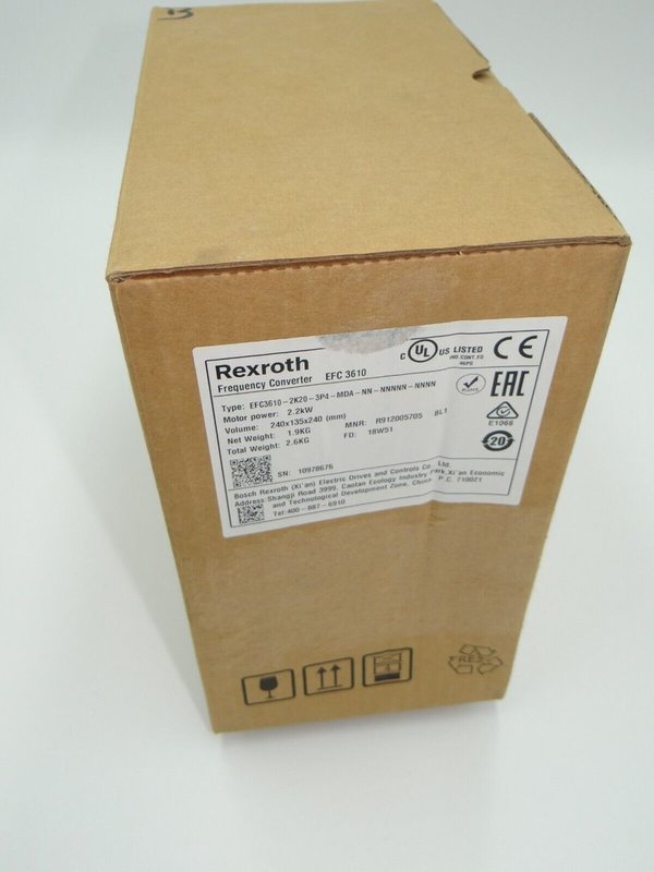 Bosch Rexroth | EFC3610-2K20-3P4-MDA-NN-NNNNN-NNNN | 2,2KW / Neu